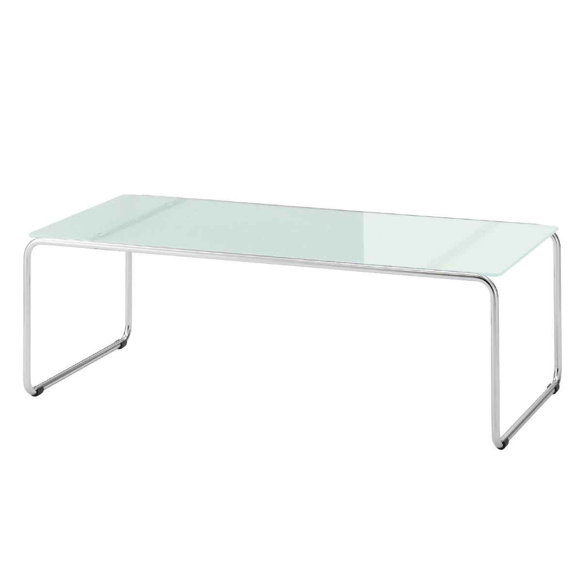 新品■卓上ディスプレイミニテーブル小40cm幅ブラックスチール脚ガラス天板業務用
